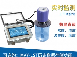 感谢格li电器采购我司在线助焊剂比重浓度计